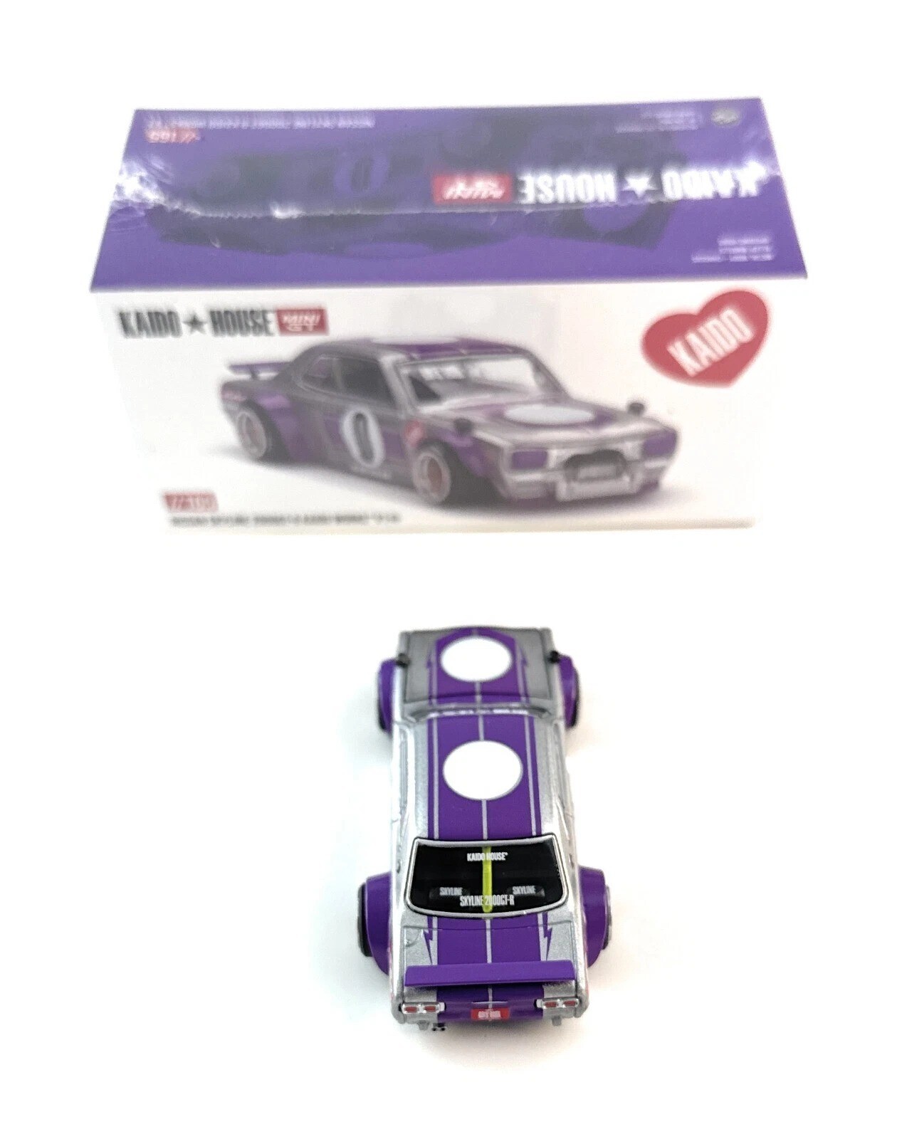 Kaido House Nissan 2000GT-R (KPGC10) Kaido Works V1 #0 1/64 Model KHMG165-3G