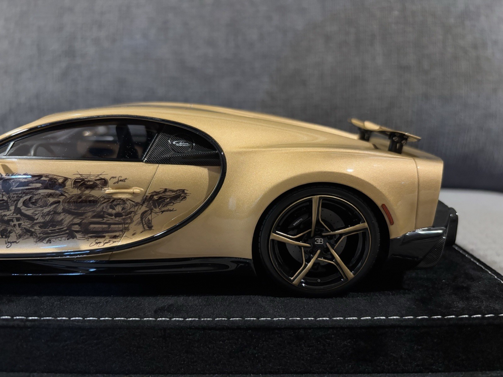 1/18 HH Henson & Heaven Bugatti Chiron Super Sport Golden Era Limited 30 Rare