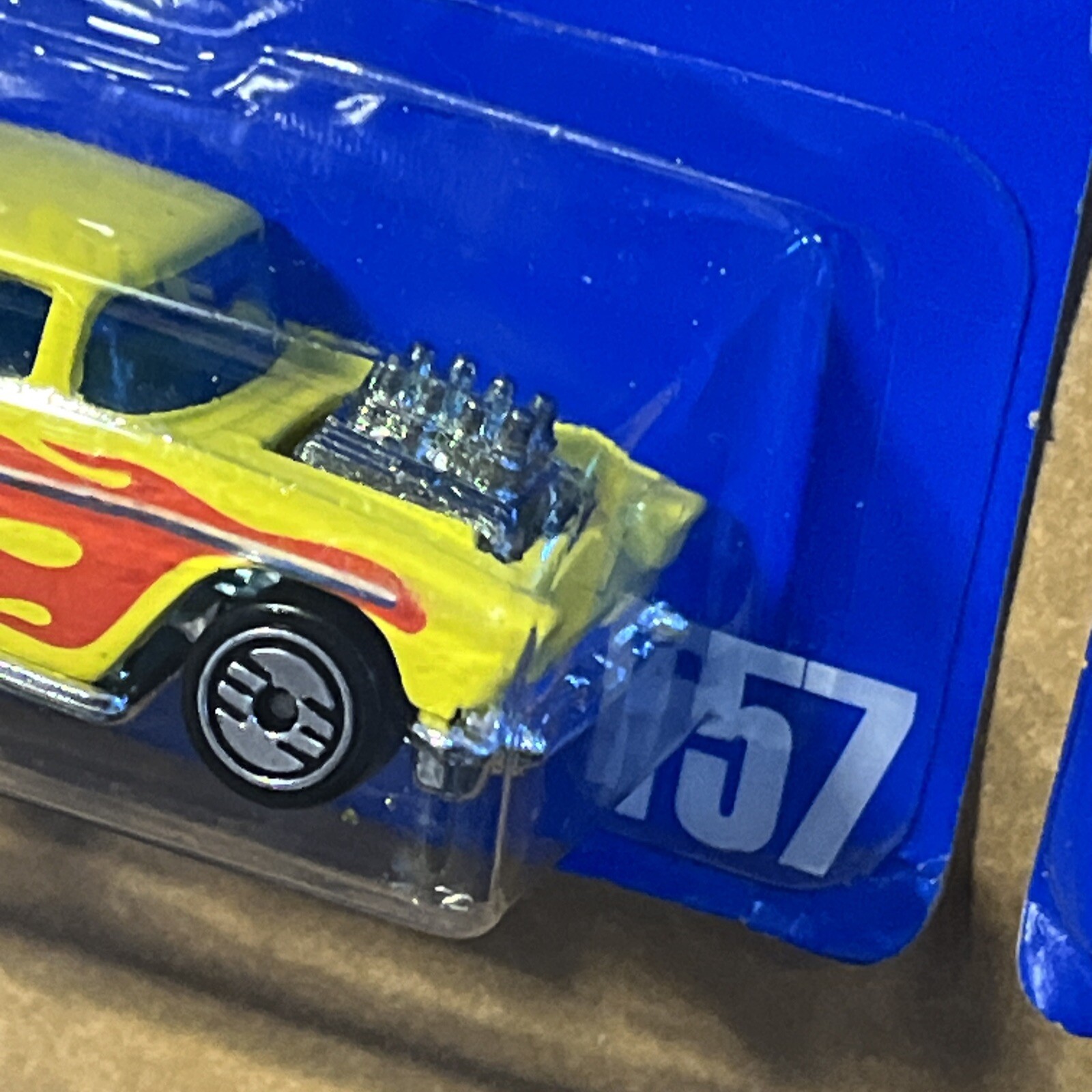 57 Chevy Toy Hot Wheel lot of 2 , 1957 Chevys. ￼ New, Unopened Package ￼B-105.
