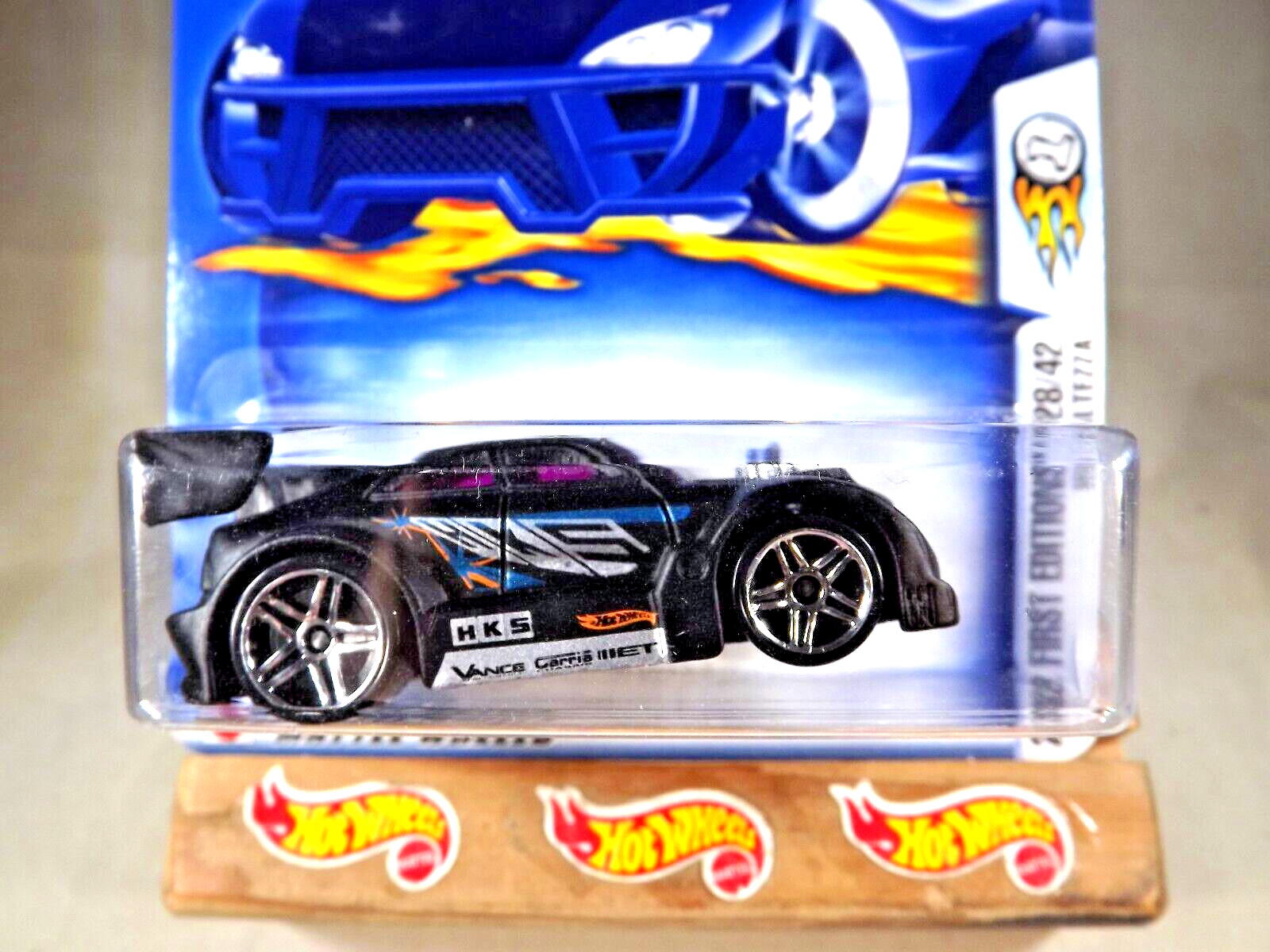 2003 Hot Wheels #40 First Editions 28/42 HKS ALTEZZA Black Silver-Tampo w/Pr5 Sp