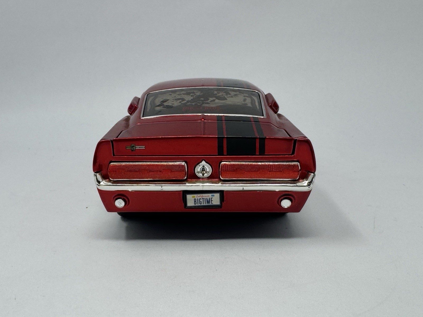 Jada Red ‘67 Shelby GT-500KR 1:24 Scale Offset Stripe No Box