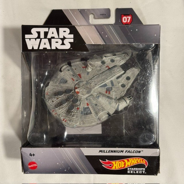 STAR WARS HOT WHEELS SELECT STARSHIPS Various Mattel Ships Die-Cast Metal
