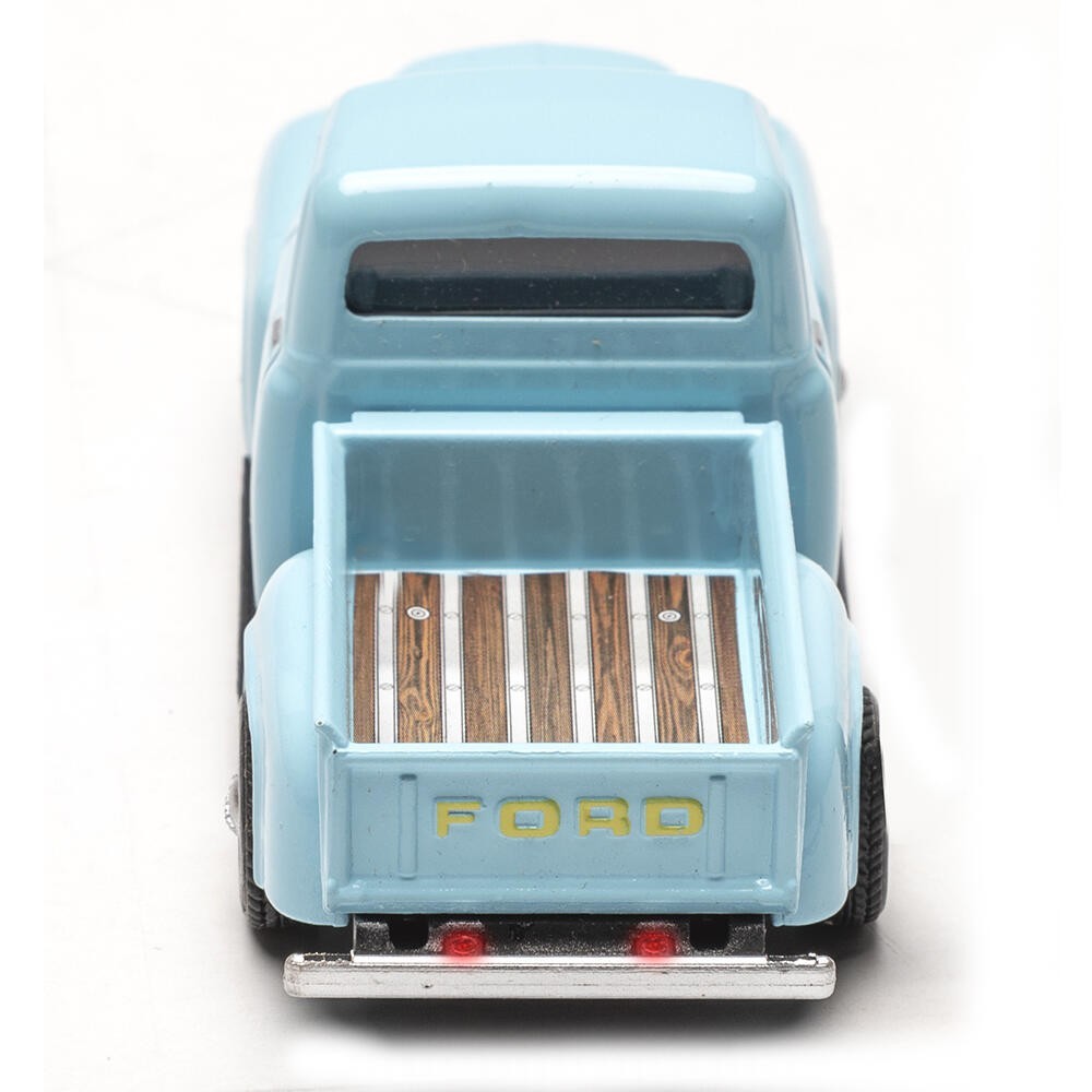 Lighted Die-Cast 1:48 Scale 1943 Ford Pick-up Truck – Light Blue – New