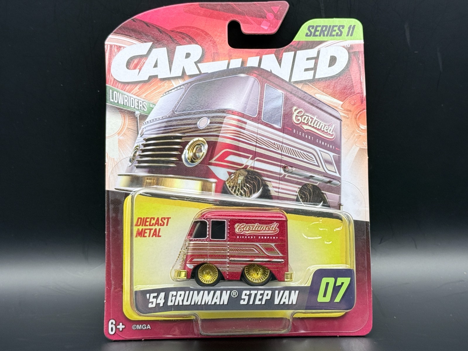 Cartuned 54 Grumman Step Van Red Series 11 Mainline 2026 #07 1/64