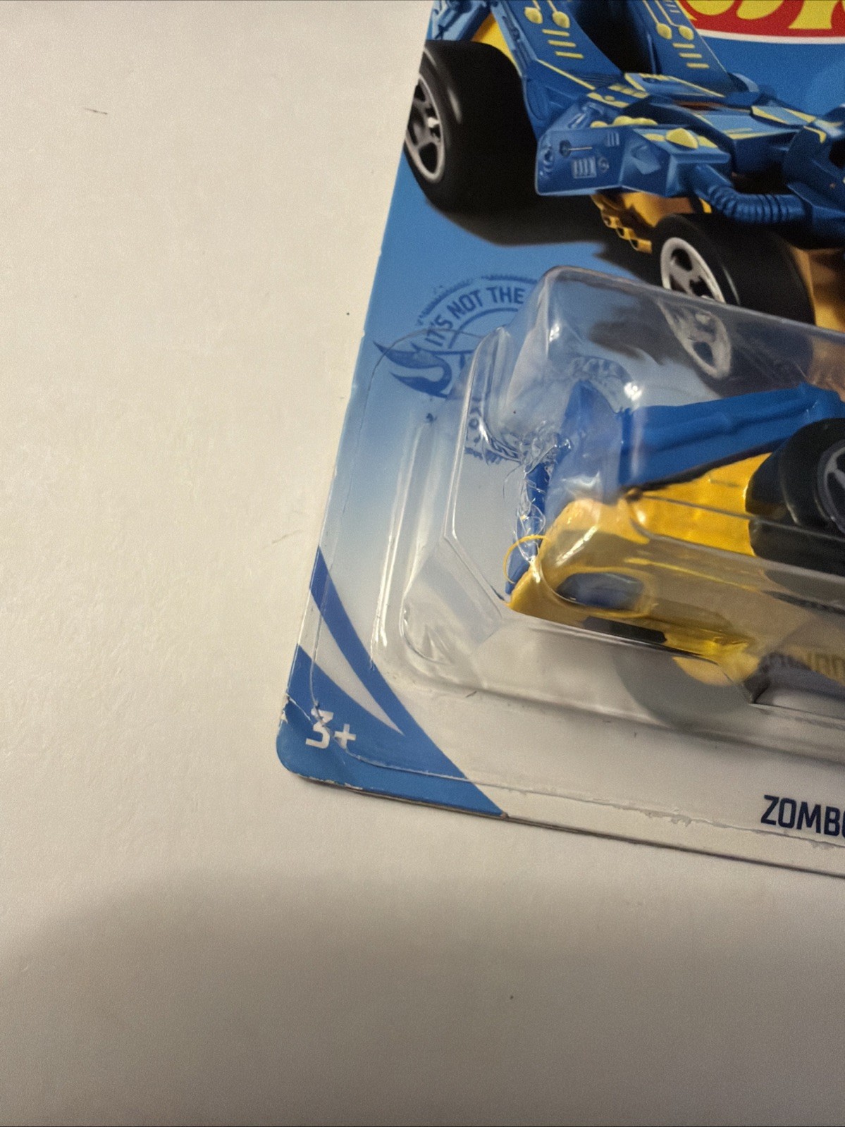 Hot Wheels Rock’em Sock’em Mattel Games 3/5 Zombot 46/250 Blue/Yellow