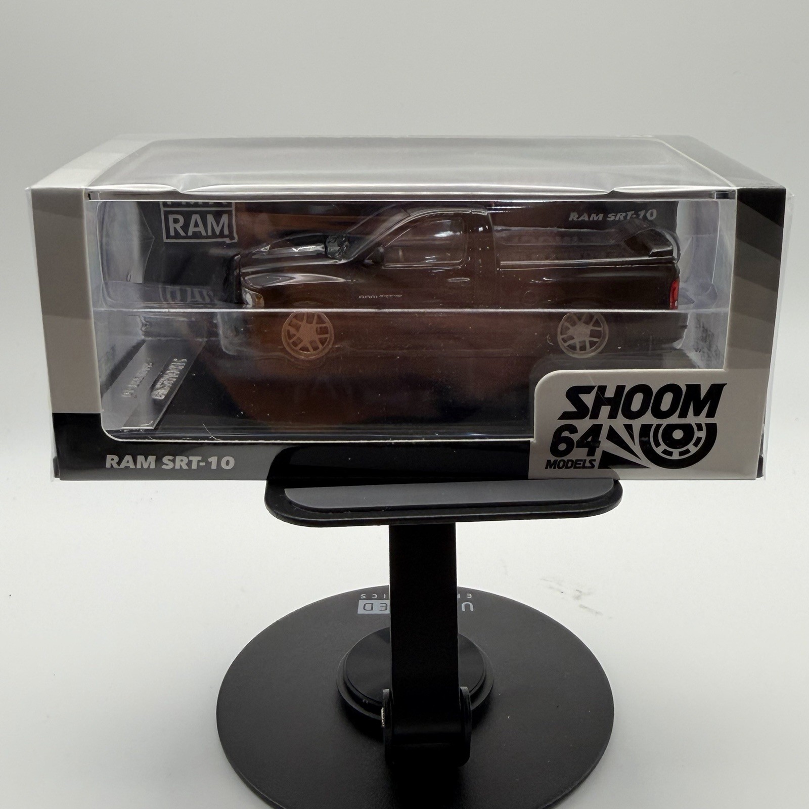 SHOOM64 2003 Dodge Ram SRT-10 Pickup Black 1/64