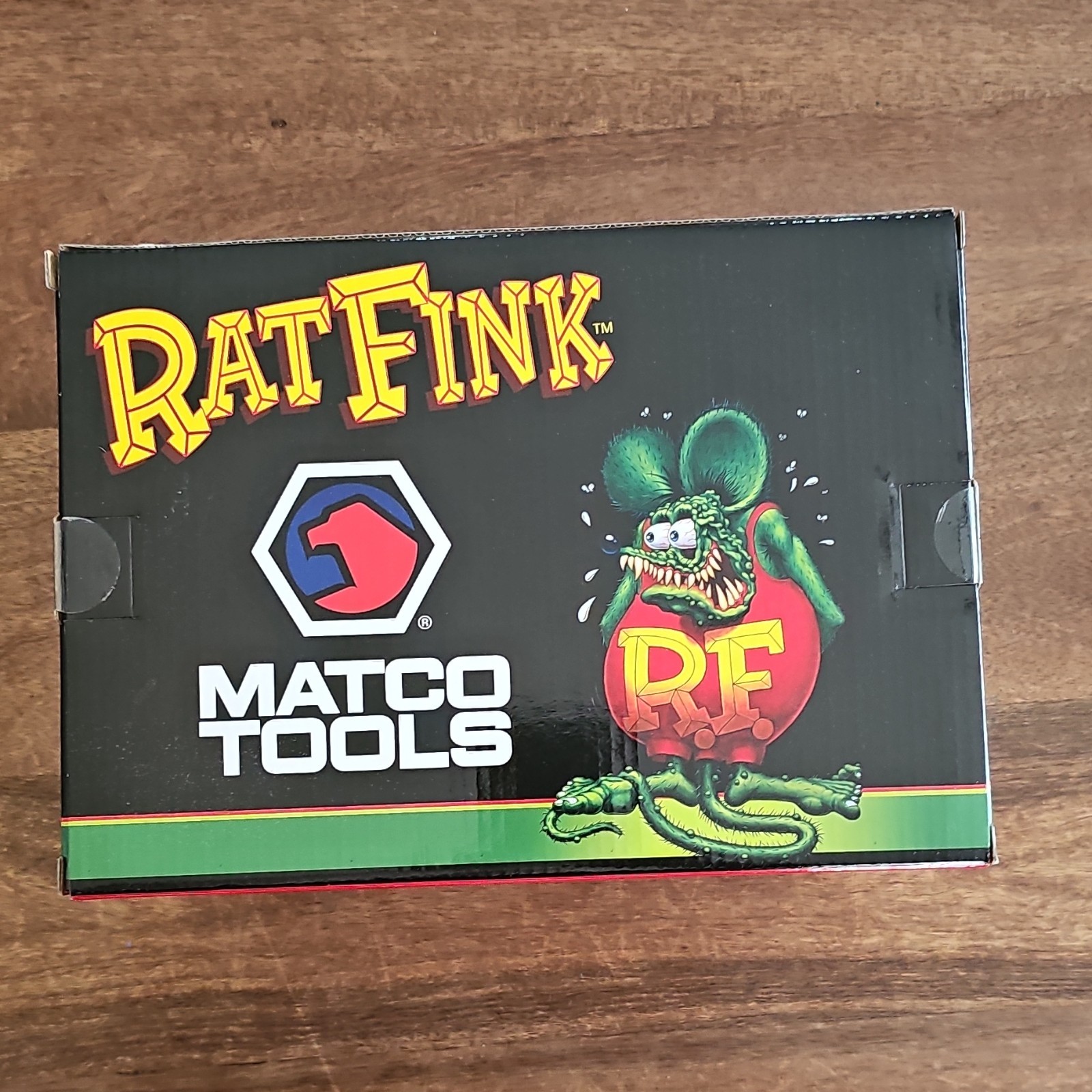 Matco Tools 1:25 Rat Fink 1956 Ford F-100 Pickup Diecast Truck Black Red Green
