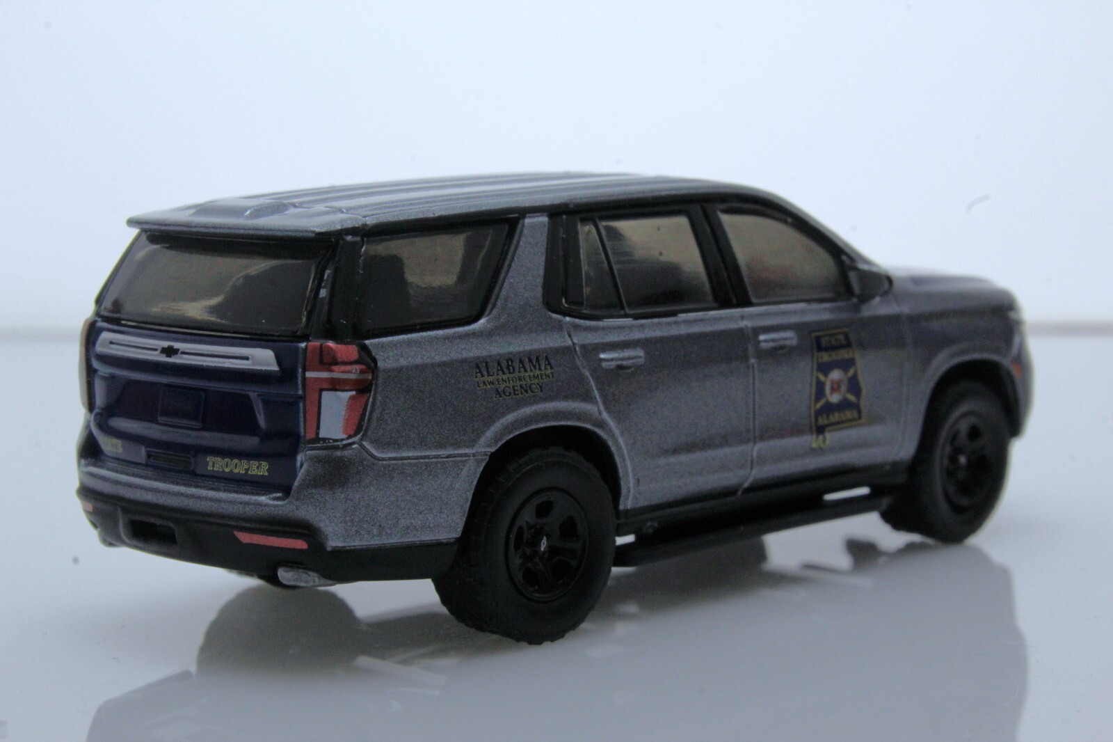 2022 Chevy Tahoe Alabama State Police Patrol Car 1:64 Scale Diecast Model