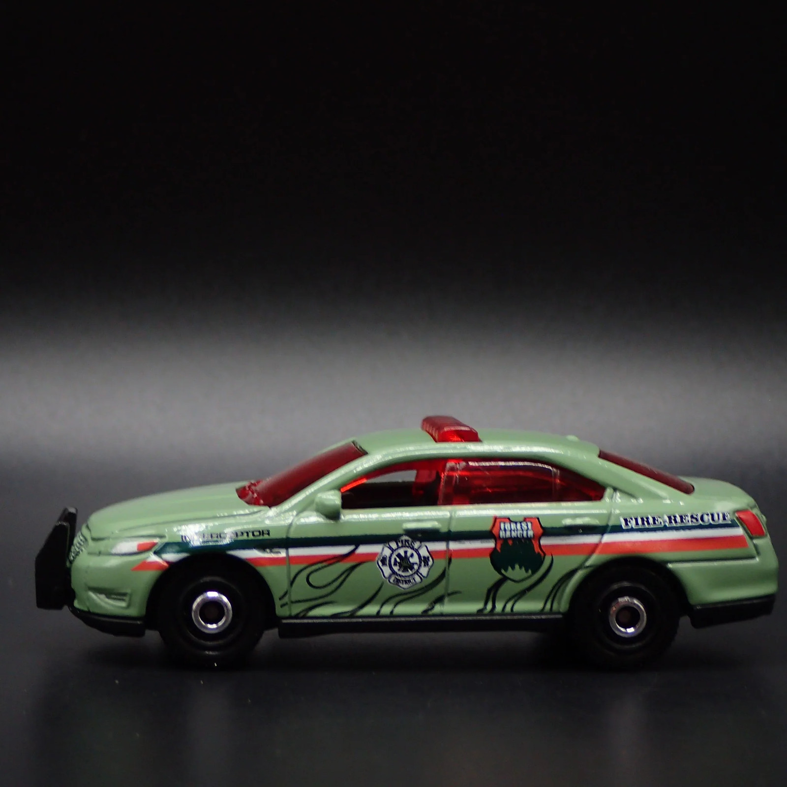 FORD POLICE INTERCEPTOR FORREST PARK RANGER FIRE 1/64 SCALE DIECAST MODEL CAR