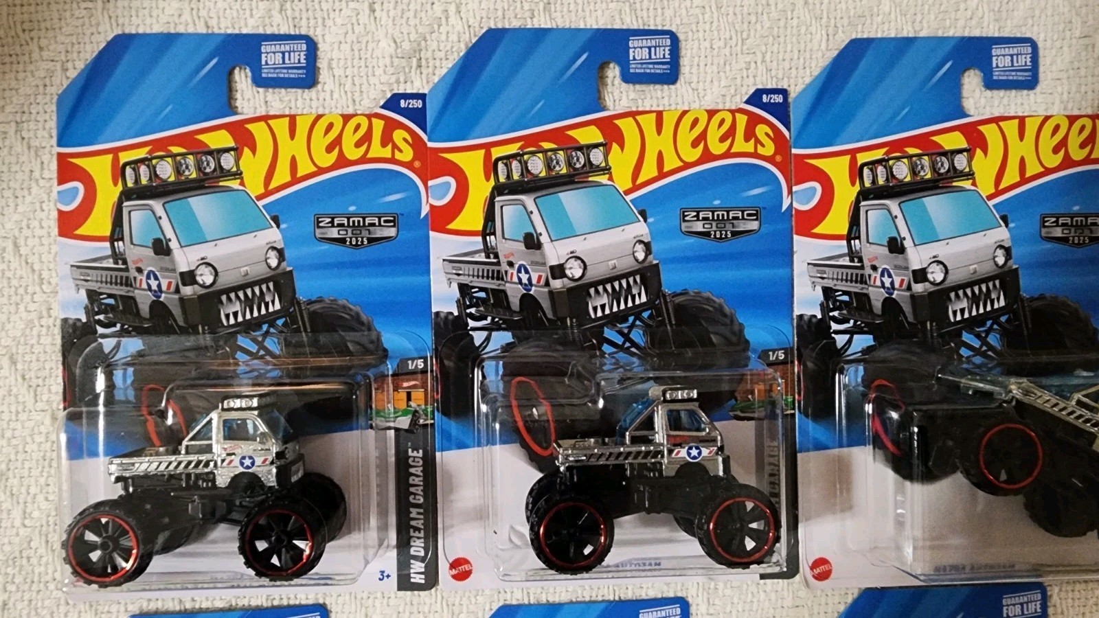 Hot Wheels 2025 Zamac Lot ; Custom ’53 Chevy & Mazda Autozam