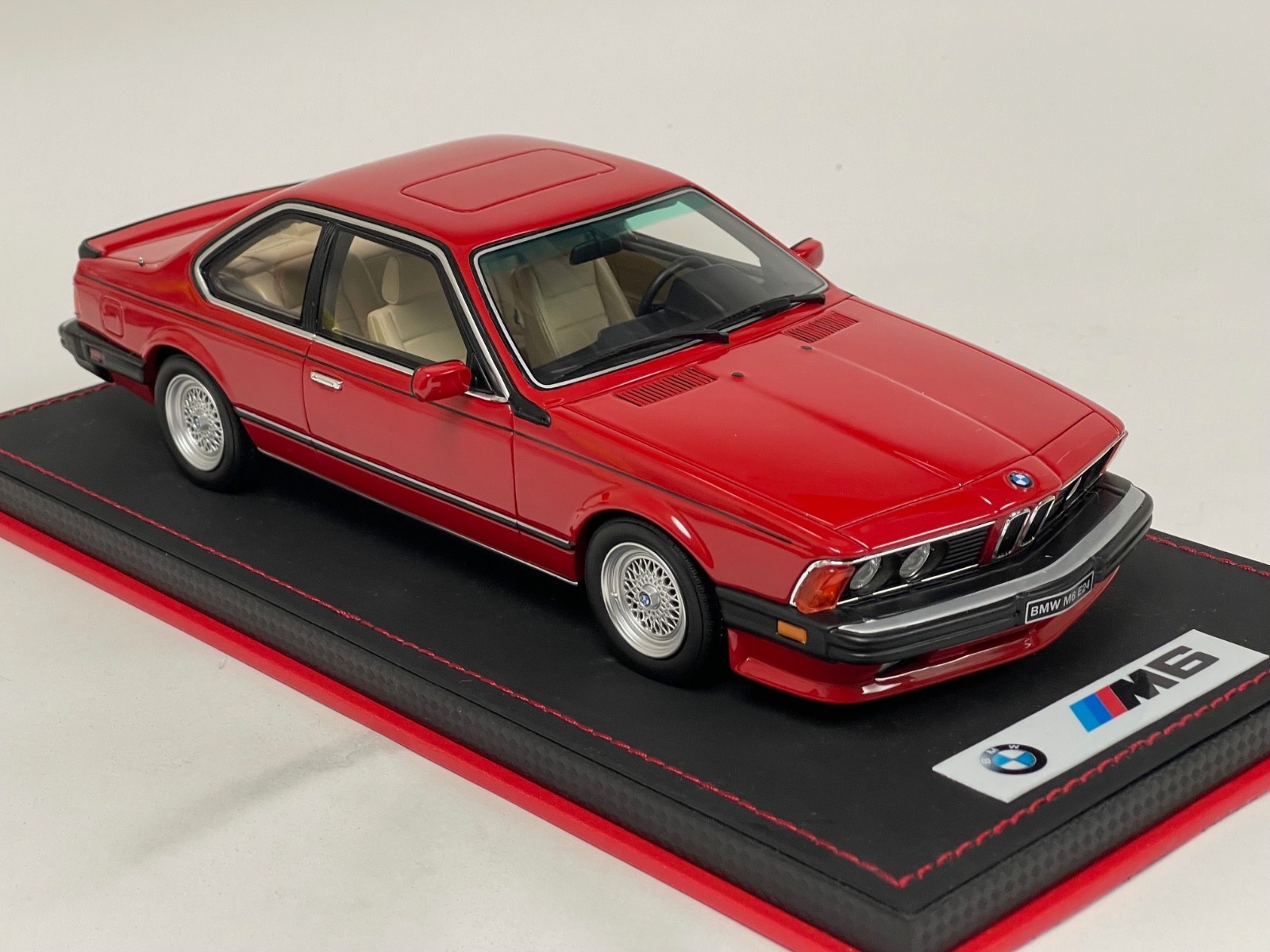 1/18 GT Spirit Otto BMW E24 M6 in Henna Red from 1986 OT1018 Customized AB1279