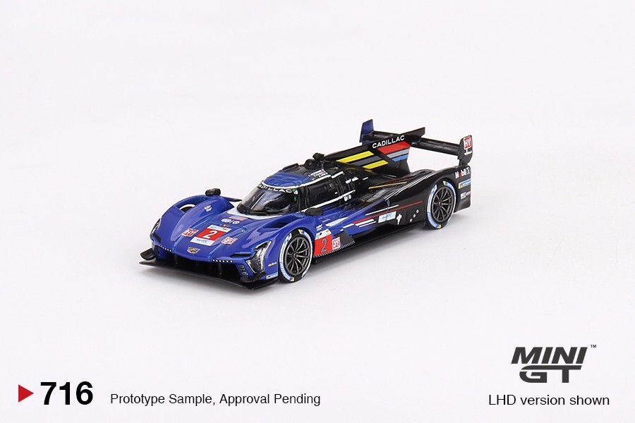 Mini GT 1:64 Cadillac V-Series.R #2 Cadillac Racing 2023 Le Mans 24 Hrs MGT00716