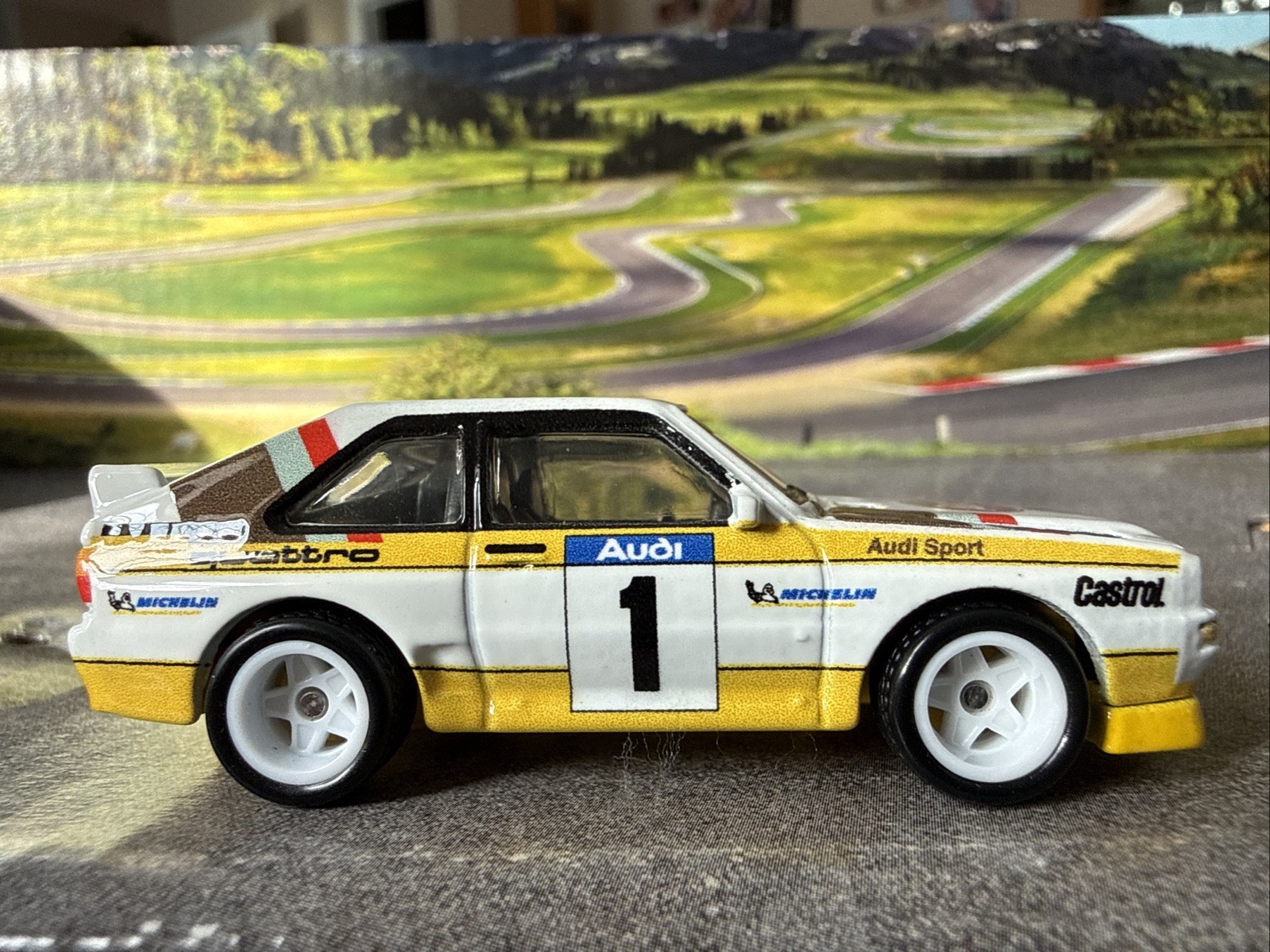 Hot Wheels Audi Sport Quattro Thrill Climbers Car Culture 1/5 Mint