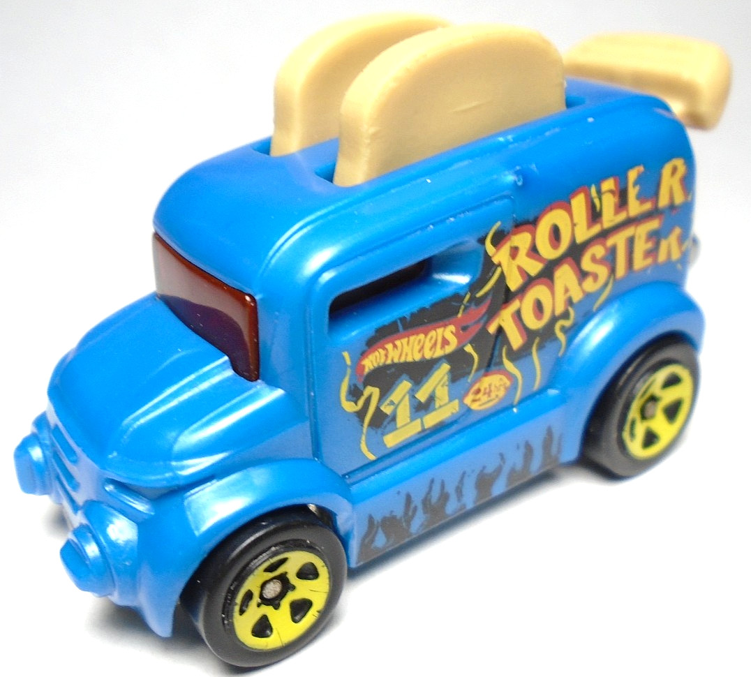 2016 HOT WHEELS LEGENDS OF SPEED ROLLER TOASTER 11 BLUE 1:64 DIECAST 2 1/2″ CAR