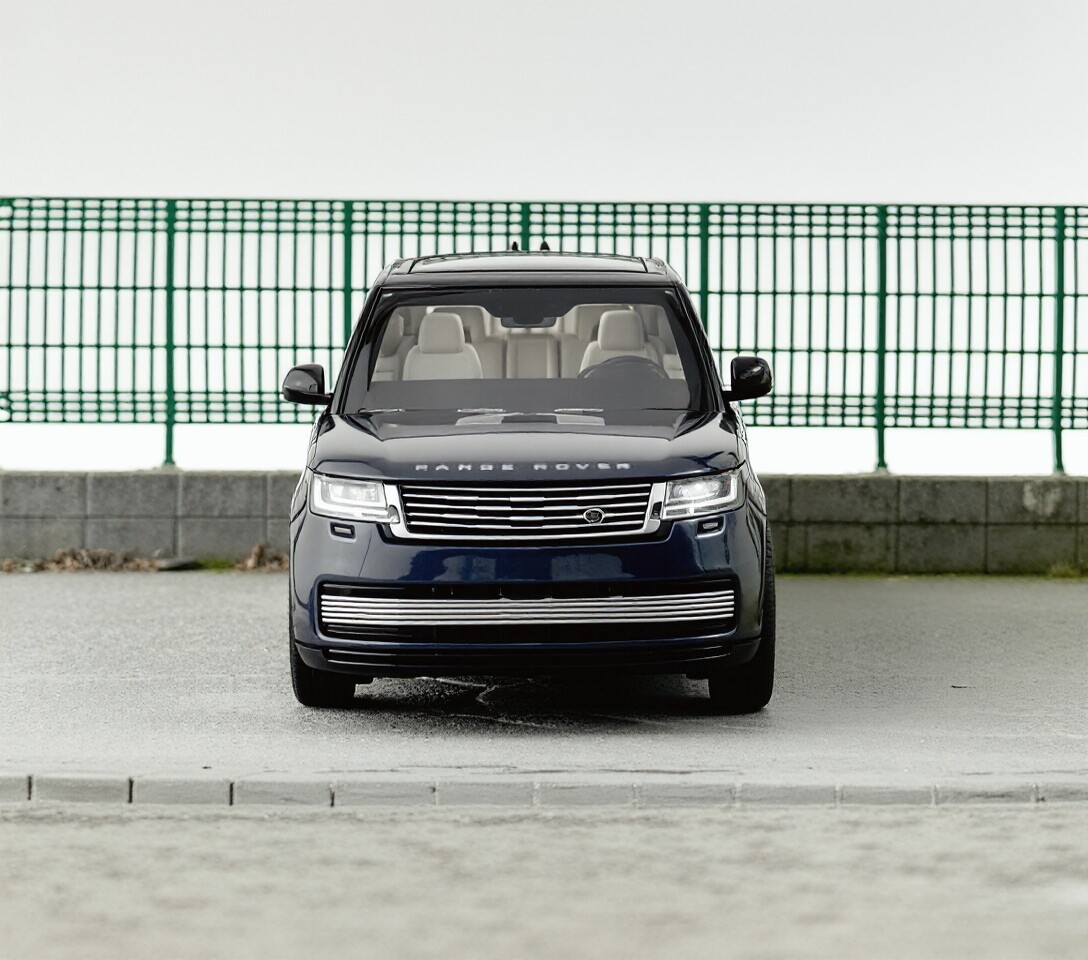 LCD 1:64 Blue 2022 Range Rover Luxury SUV Sports Model Diecast Metal Car