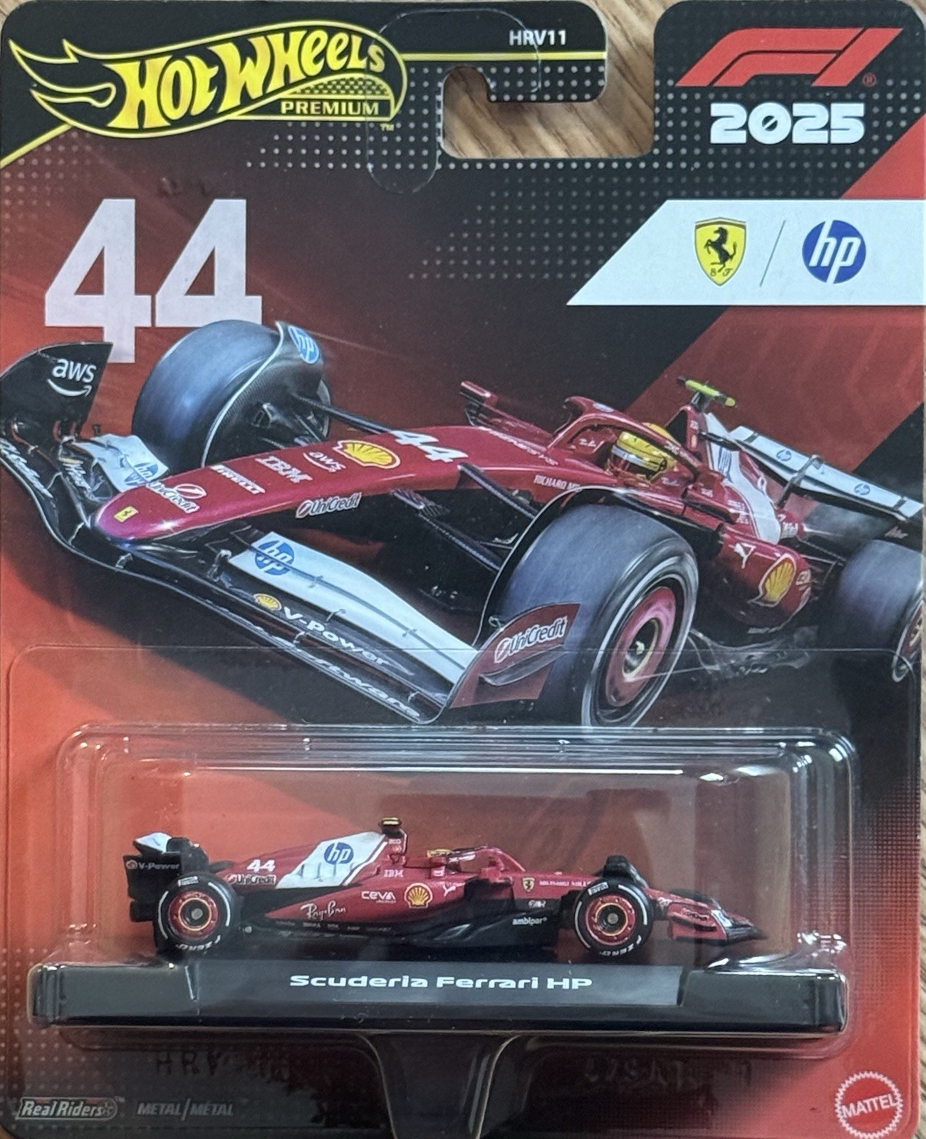 2026 Hot Wheels F1 – 2025 Ferrari – #44 Lewis Hamilton