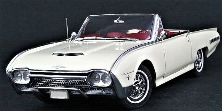 Ford Thunderbird1 24T bird Chopped Custom Built Metal Model12Car18 1964gt1965