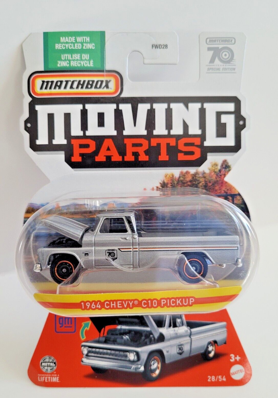 Matchbox 2023 Matchbox Moving Parts 28/54 1964 Chevy C10 Pickup