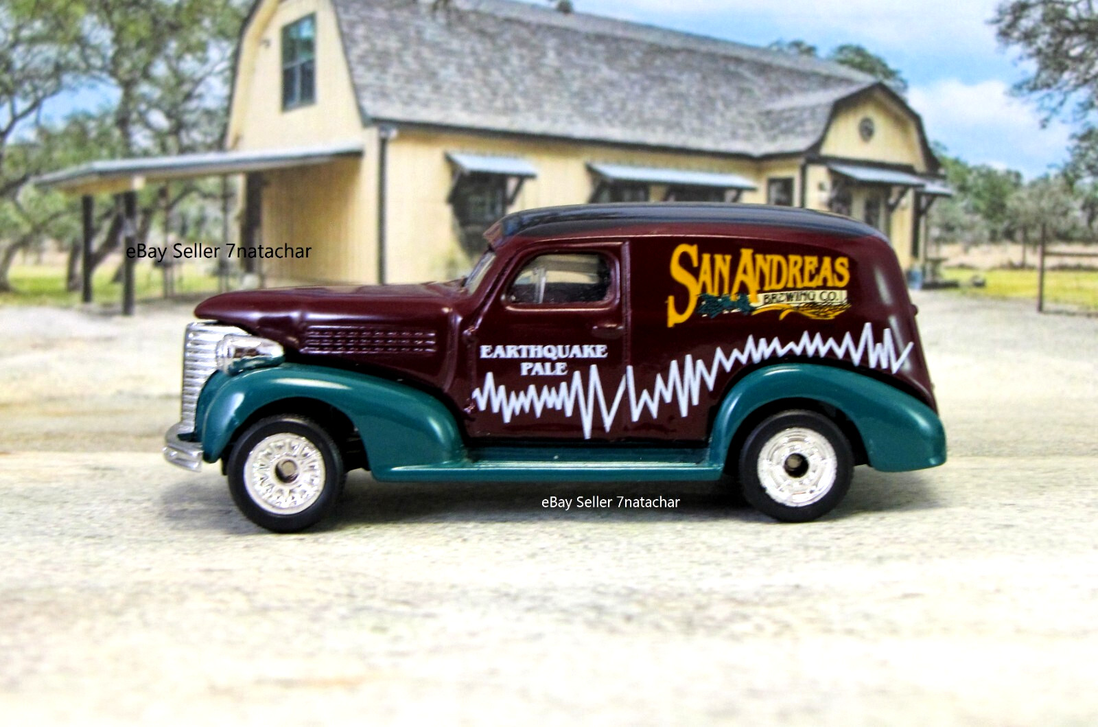 1939 Chevy Panel Truck Craft Beer Brewery Delivery Wagon G