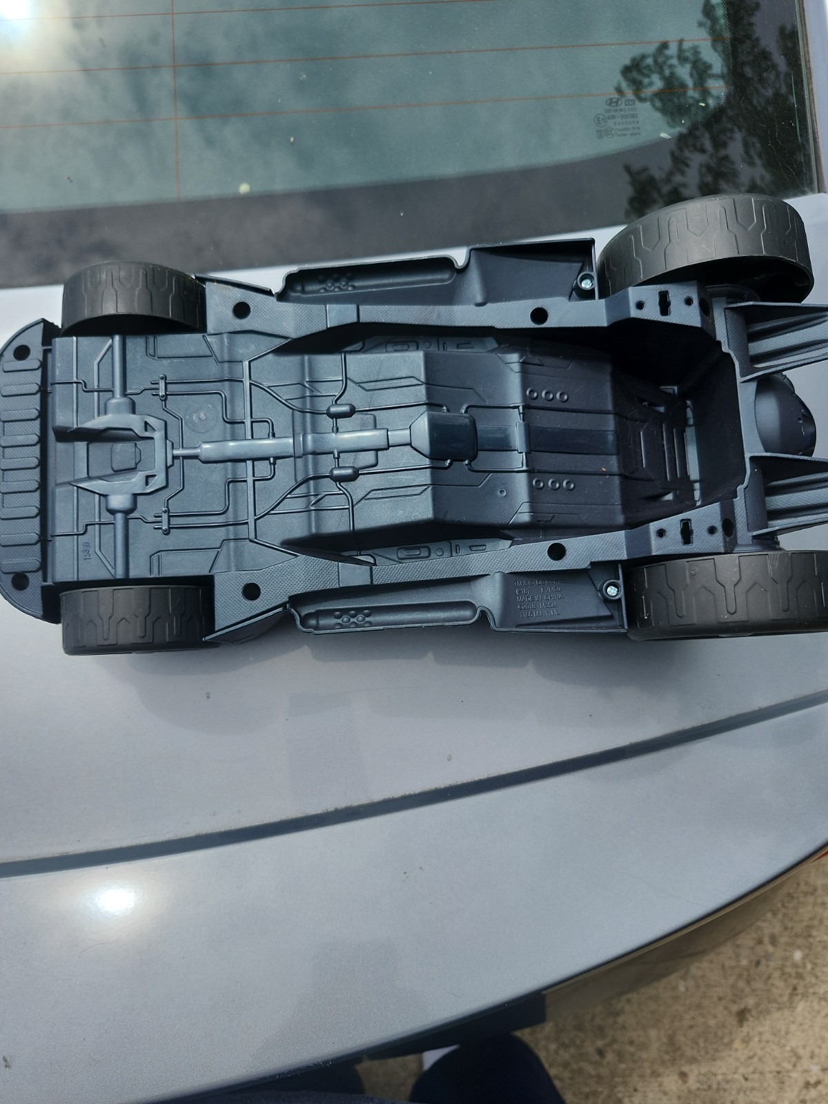 Mattel Batmobile Batman DC Universe Black Plastic Toy Car Vehicle 2018