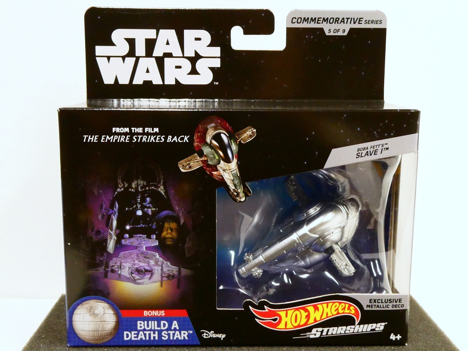 Hot Wheels Starships Star Wars Commemorative 1-9 Build The Death Star Set (9pc.)