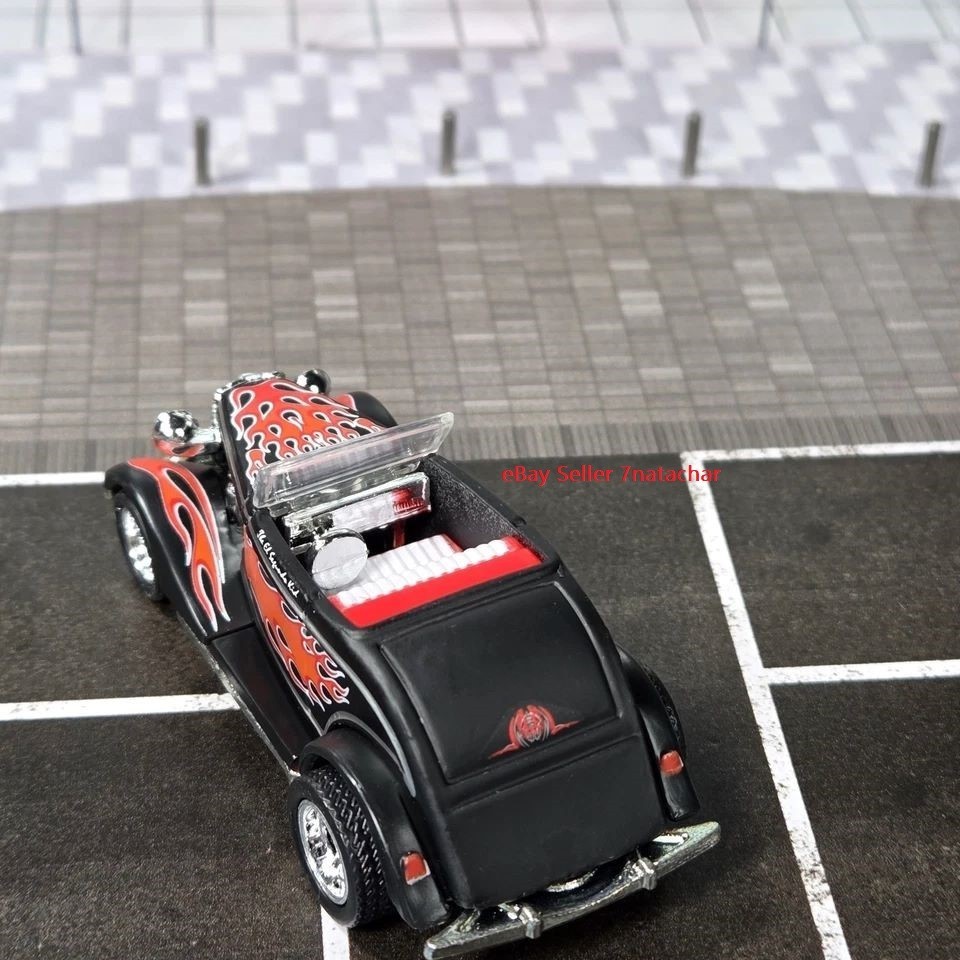 1933 1934 Ford Roadster Flathead V8 Classic Street Hot Rod Collectible Model