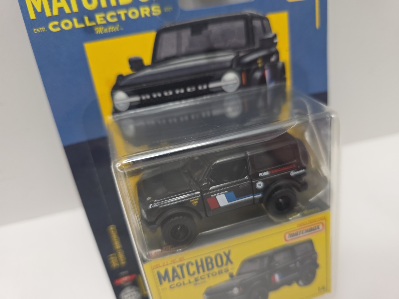 2022 MATCHBOX COLLECTORS 14/20 2021 FORD BRONCO BLACK