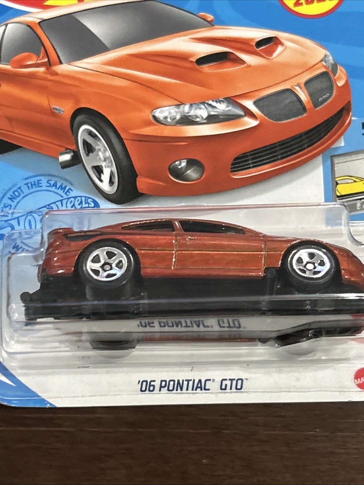 Hot Wheels HW Factory Fresh 2006 Pontiac GTO 2020 Backing Has Ware