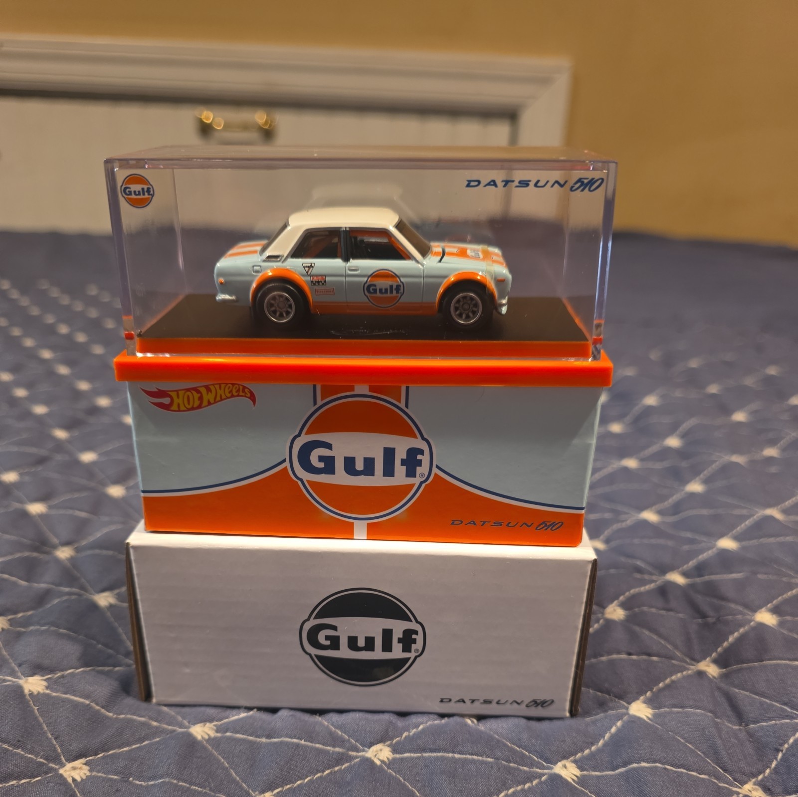 2022 Hot Wheels RLC HWC Datsun 510 Bluebird Gulf Exclusive HGW17