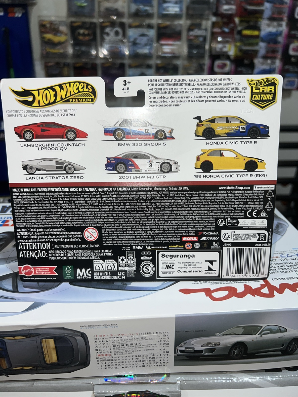 2025 hot wheels premium car culture bmw 320 group 5 & 2001 bmw m3 gtr – 2 pack