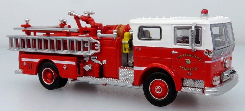 1974 Ward LaFrance Fire Engine: San Francisco Fire Department – Engine 31 1:87