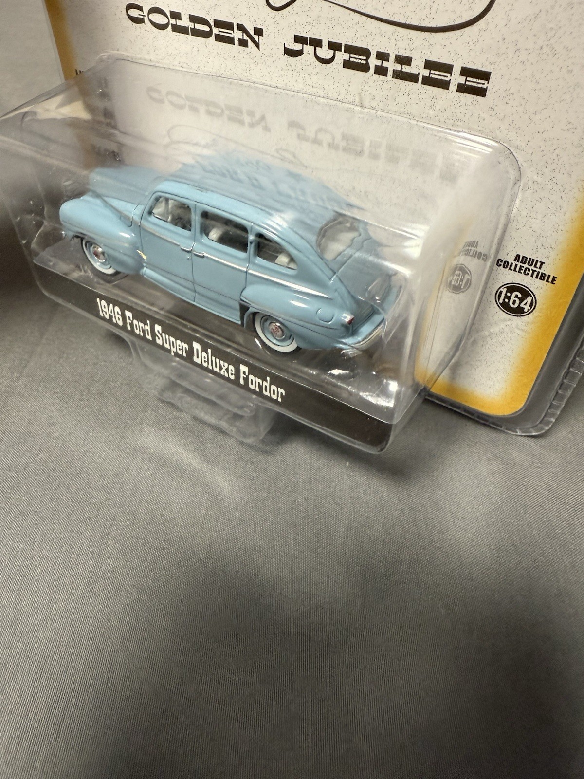 GreenLight 1946 Ford Super Deluxe Fordor 1:64 Golden Jubilee Sealed