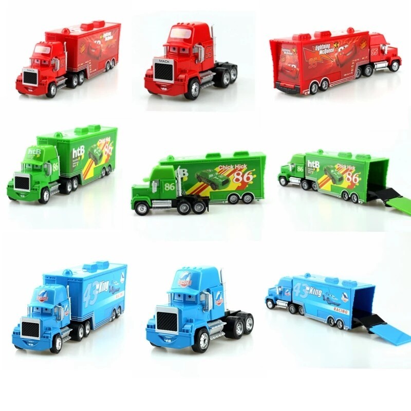 Disney Pixar Cars Lot Mack Hauler Truck 1:55 Diecast Model Car Toys Collect Boys
