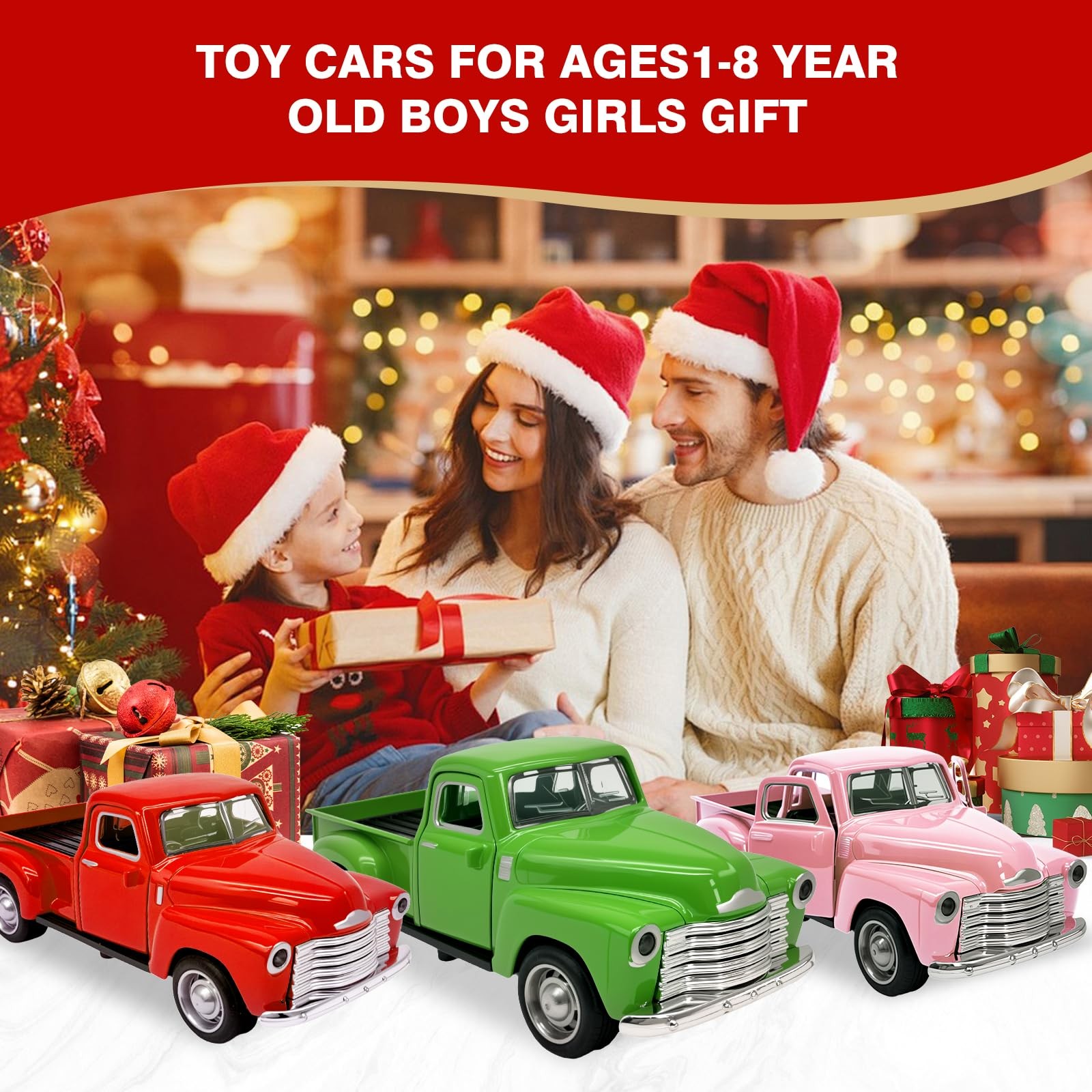 Little Blue Truck Toy for Toddlers 2 3 4 5 6 7 8 Year Old Boys Girls,1:32 All…