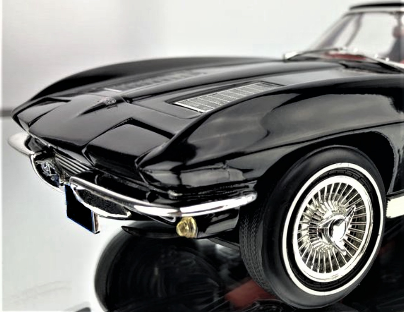 Corvette Chevrolet55Chevy57StingRay1:18Race12Car1963Classic1966Metal Model1957
