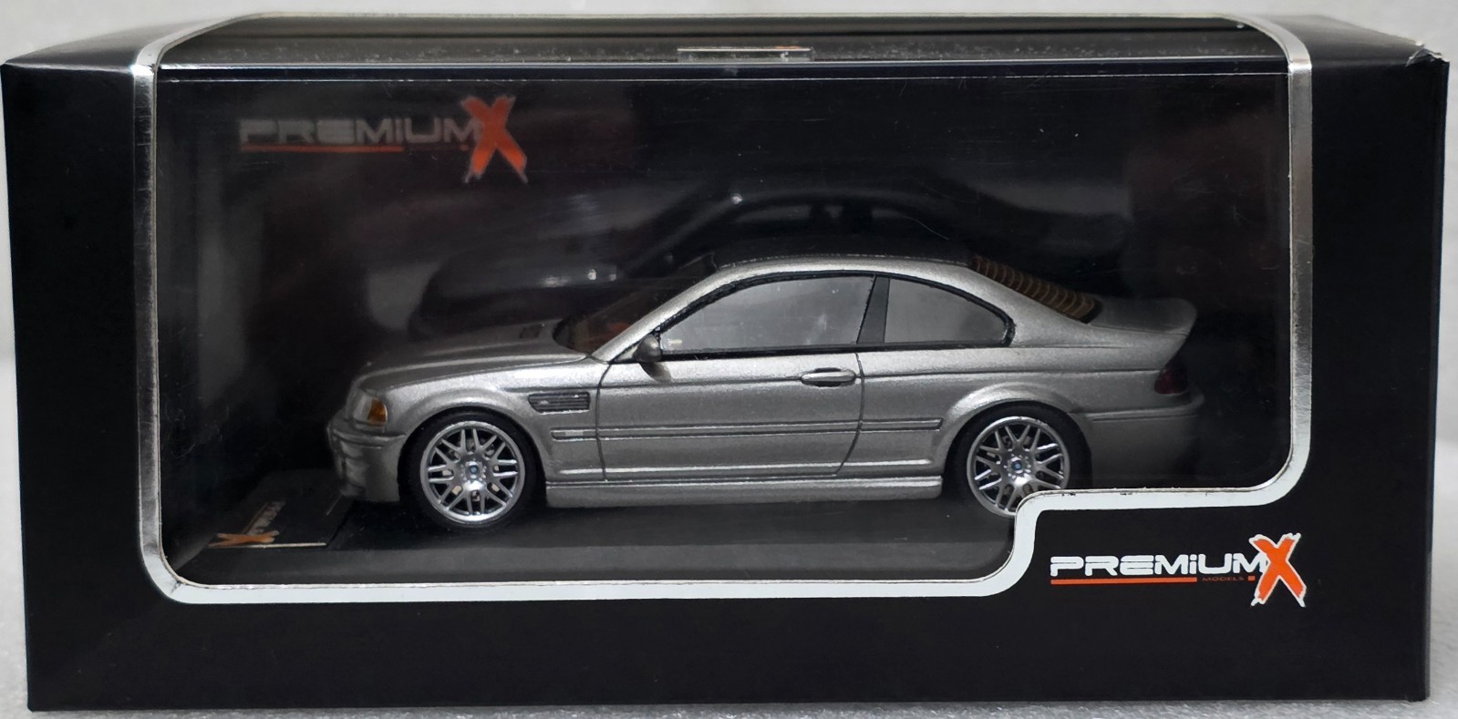 BMW M3 (e46) CSL 2003 Steel Grey Met 1:43 Premium-X IXO PRD0027 EXTREMELY RARE!!