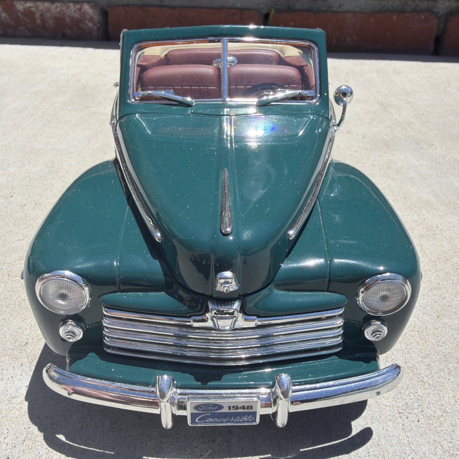 🌟1948 Ford🌟Super Deluxe🌟Convertible 1/18 Diecast🌟Model Road Signature
