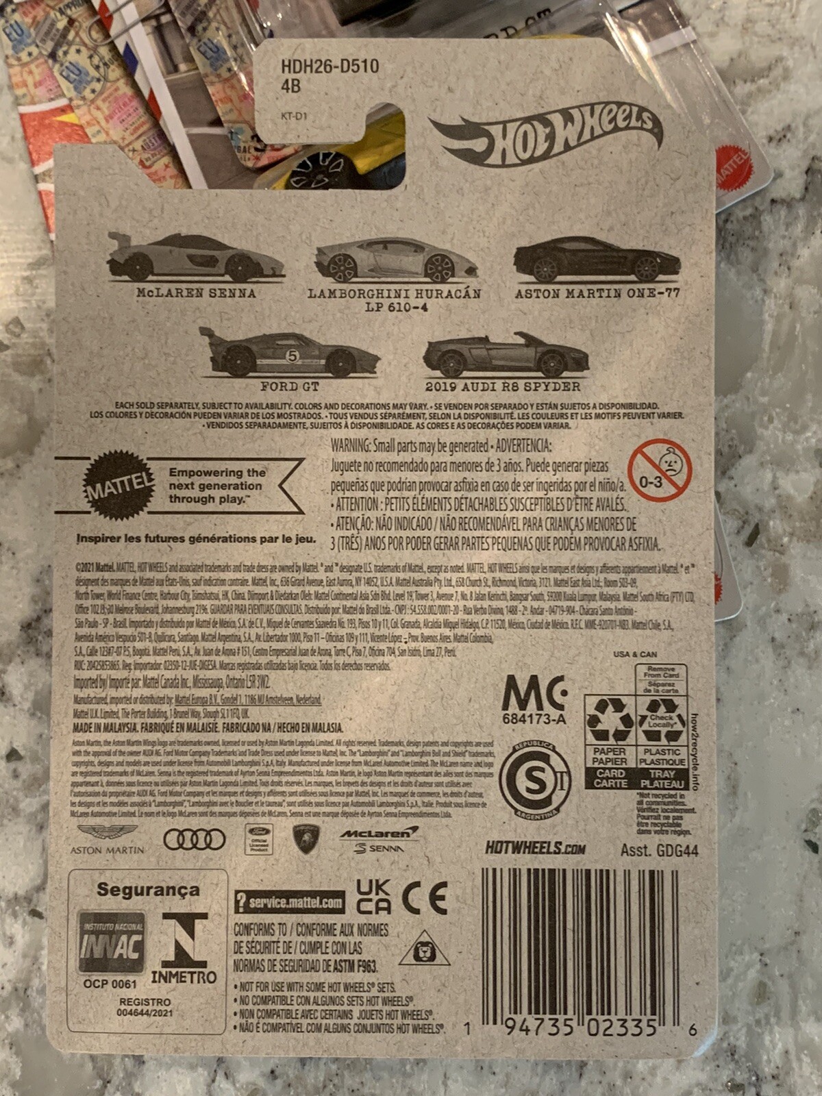 Aston Martin One-77 /United Kingdom / World Class Racers / Hot Wheels 2022