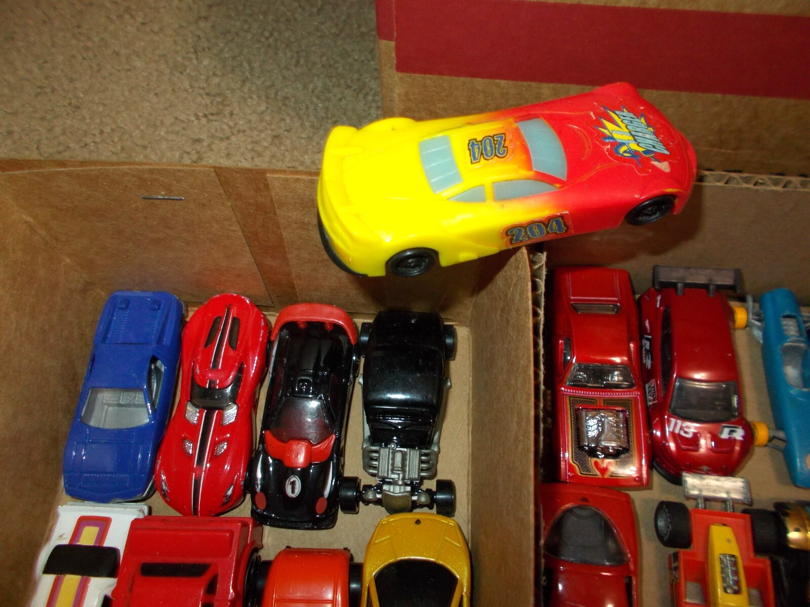 75 + LOT of 1:64 DIE-CAST & PLASTIC *HOT-WHEELS* and ETC. WHAT YOU SEE YOU GET