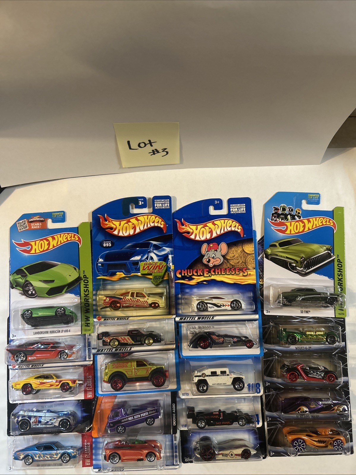 Hot Wheels Lot Of 20 Cars- Various Years, Sets, Series And Models – Unopened
