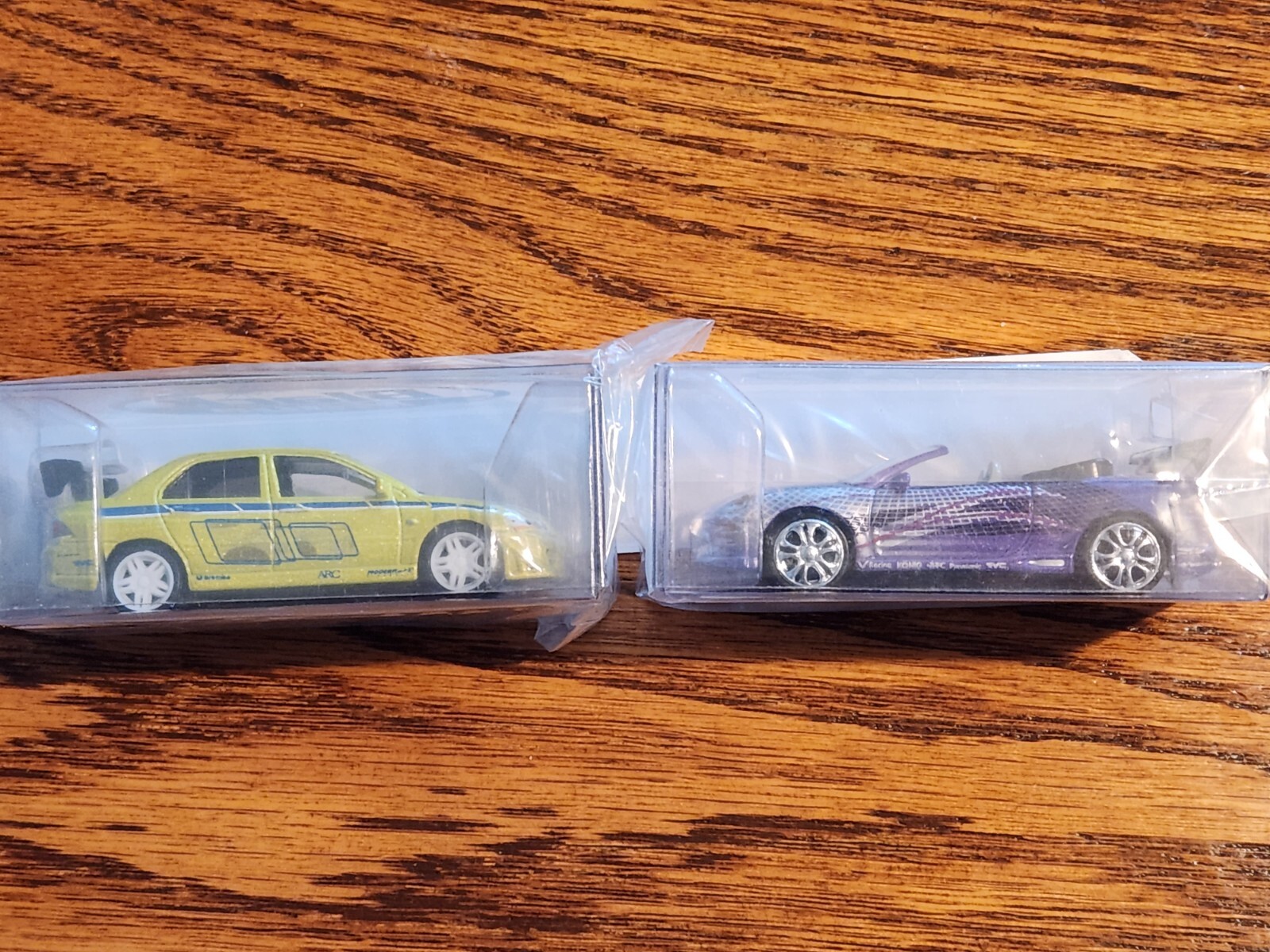 FAST and FURIOUS DUO. Rare PAIR. UNOPENED plastic boxes with plastic wrap. NEW!