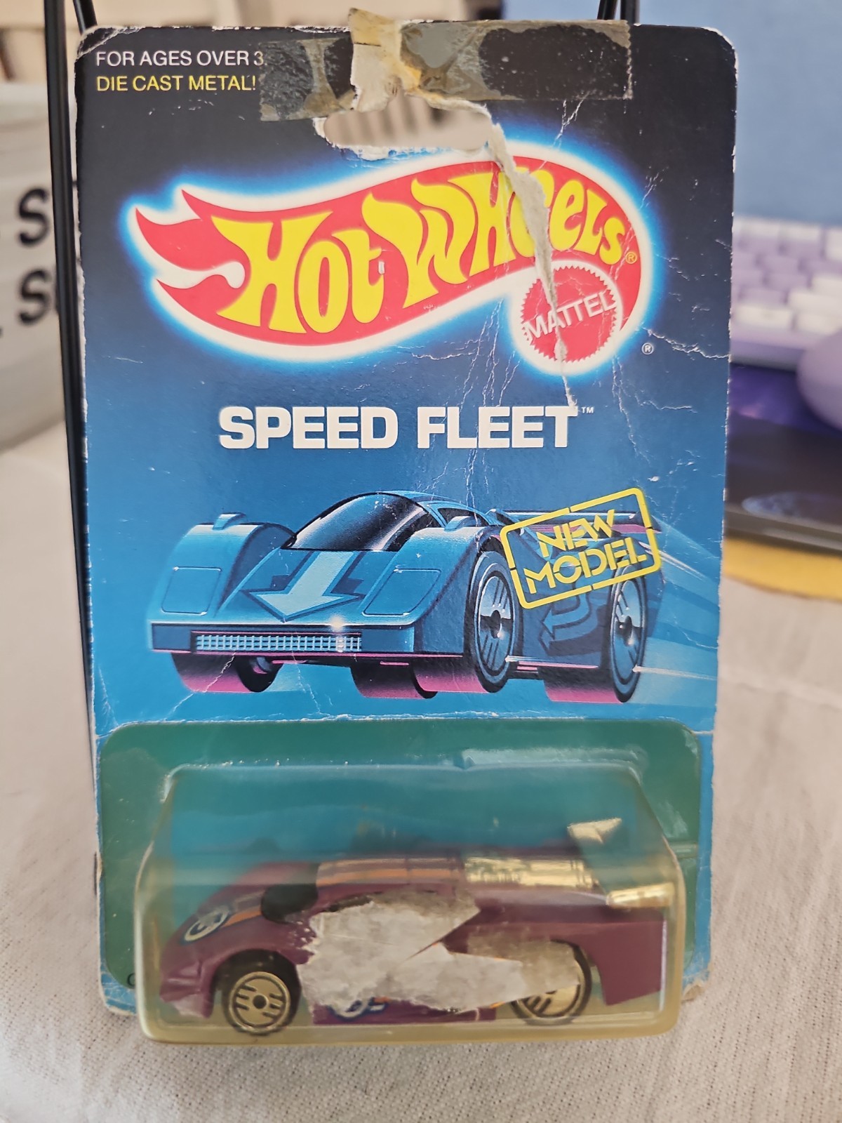 1989 Hot Wheels Speed Fleet GT RACER No. 1789 Purple