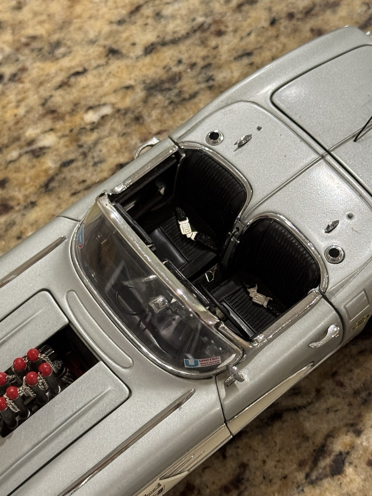 Danbury Mint 1961 Chevrolet Corvette “Gasser” 1:24 Scale – NOT COMPLETE