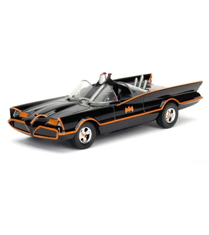 35758DPA1) BY Jada CLASSIC 1966 Batmobile black Color 1:32 SCALE