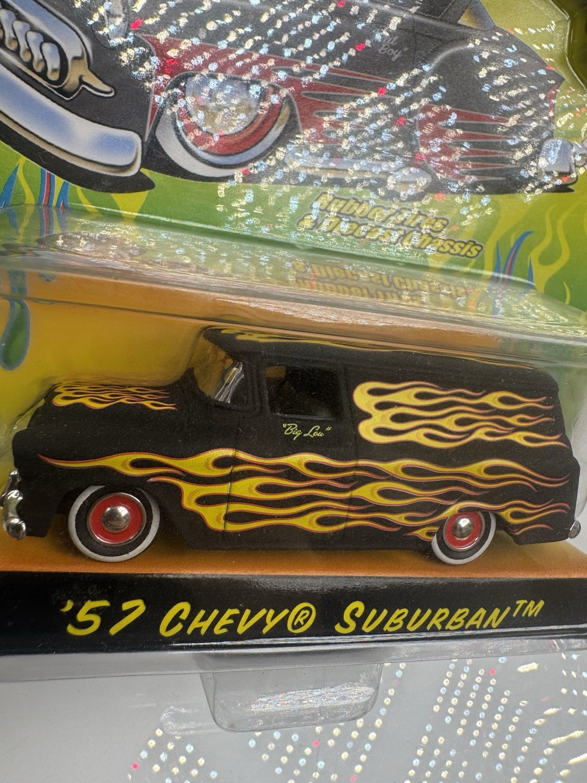 Jada Toys Road Rats 1:64 59 Chevy El Camino 57 Chevy Suburban 47 Fleetline Lot