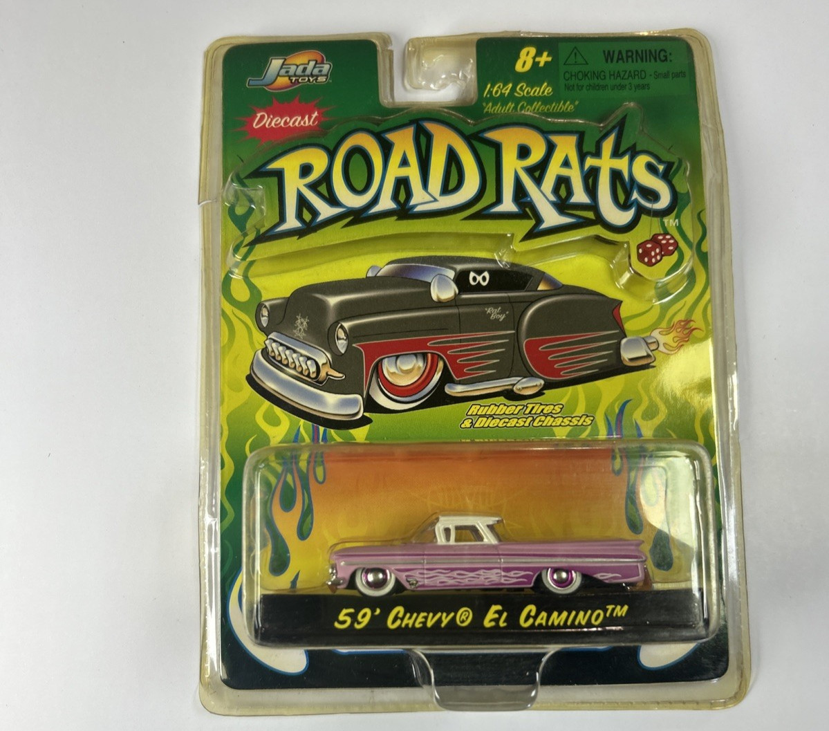 VTG NOS Sealed 2002 Jada Toys Road Rats Mixed Lot of 12 Hot Rod 1:64 Diecast