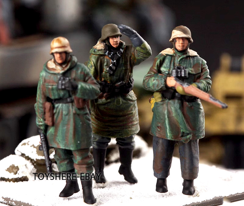 1:72 WW2 1/72 TANK Germany russia USA Soldiers military toy TotalWar diorama B