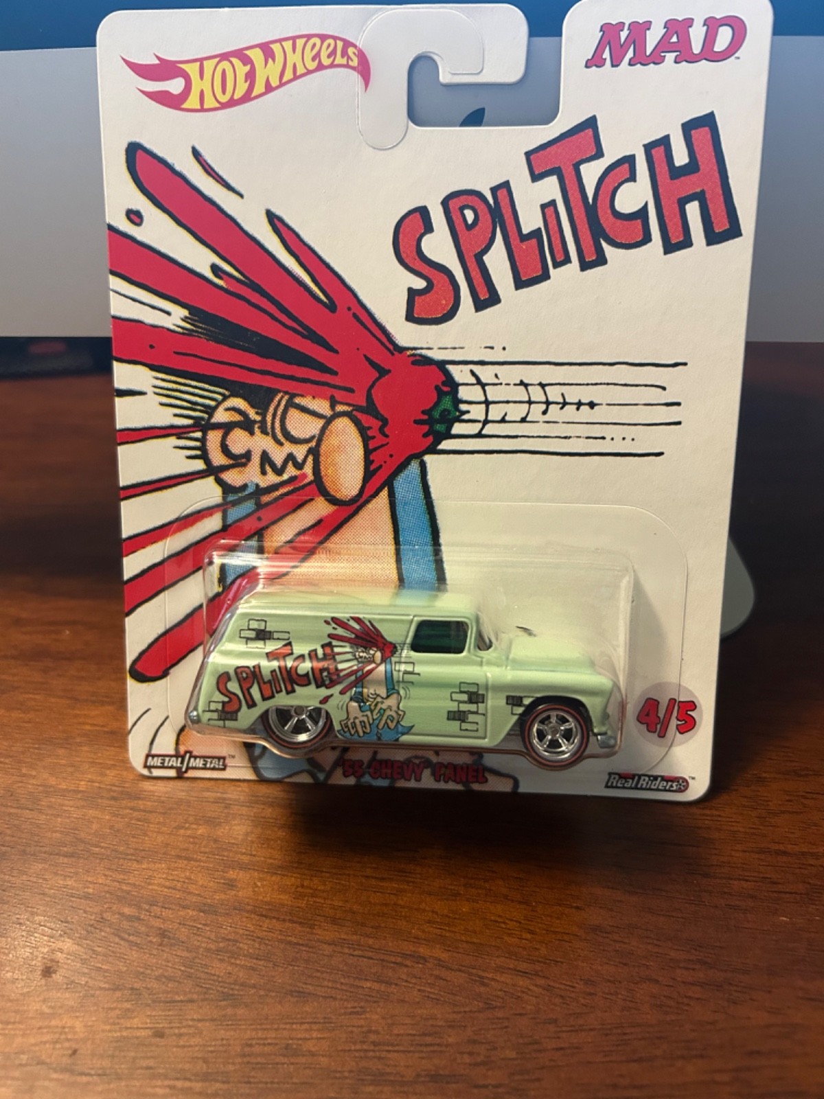 2017 Hot Wheels Pop Culture MAD Magazine ’55 Chevy Panel Delivery Truck