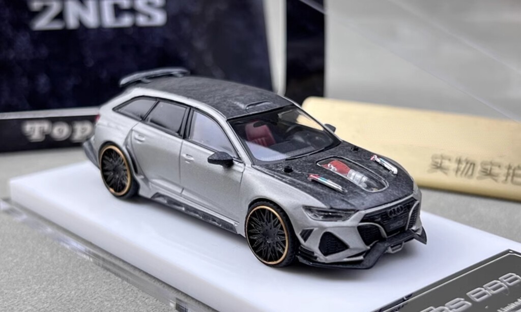 Top 1:64 RS6 2NCS Wagon Racing Sports Diecast Model Metal Car
