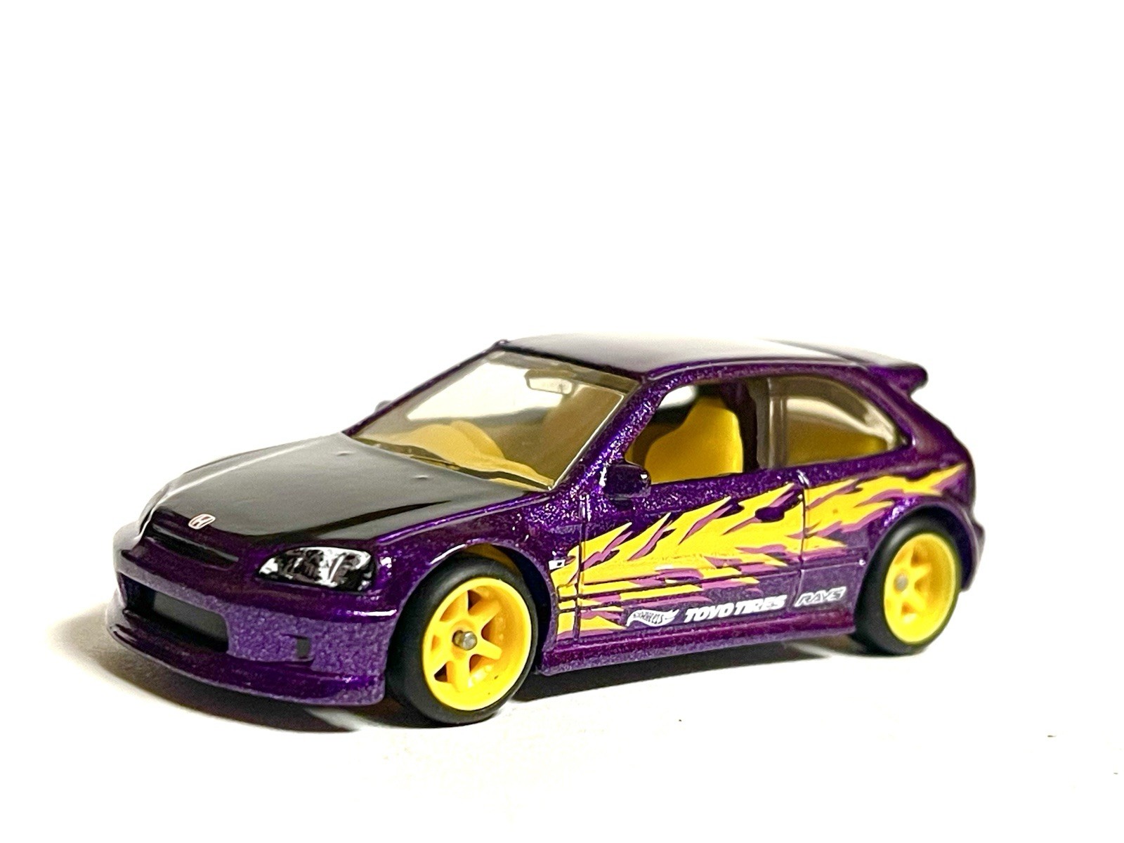 2025 Hot Wheels New ‘99 Honda Civic Type R EK 9 Random Parts W/RRs Un-Spun